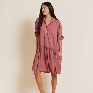 NWOT Grayson Cotton Changemaker Dress in Desert Rose Pink